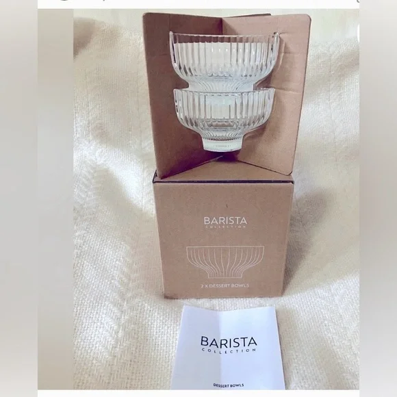 Nespresso Barista Collection Dessert Bowls - NIB - Picture 3 of 7